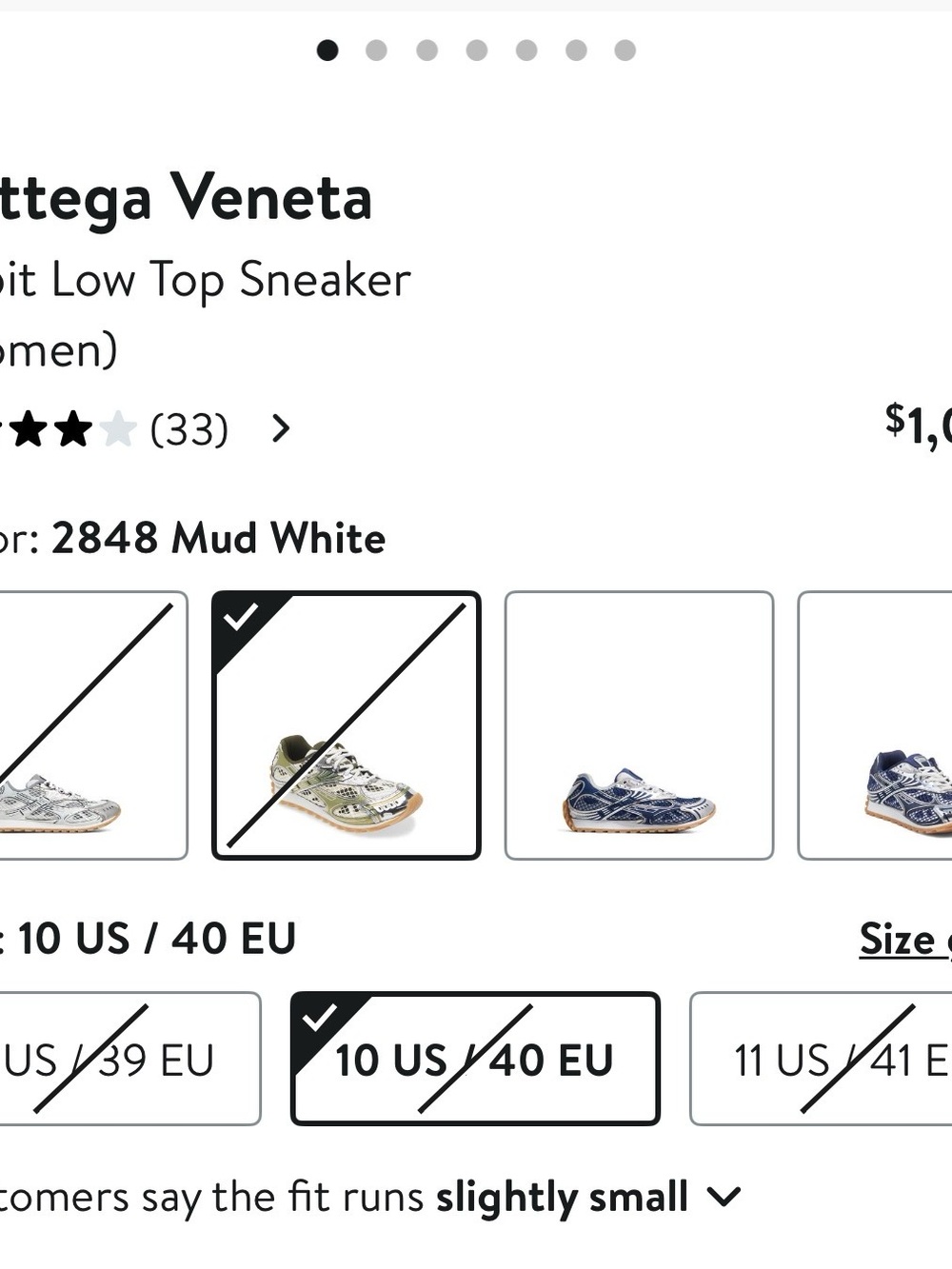 Bottega Veneta Orbit Sneaker - Picture 3 of 10